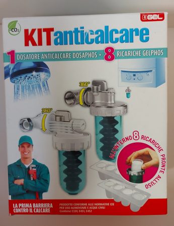 GEL Dosaphos  250 1/2"  Kit BT arányos polifoszfát adagoló (Vízkőtelenítő szett) + 8 db utántöltő patron